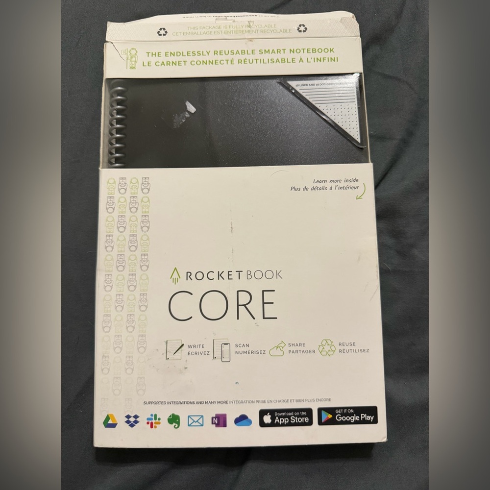 Rocketbook Core Black Smart Notebook